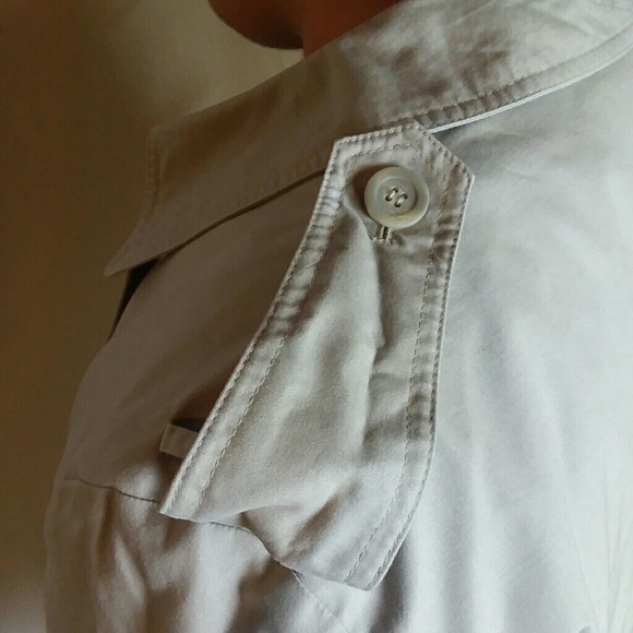 Towncraft beige size 44 long trench coat - Picture 4 of 8